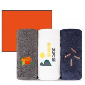송월 한가위 추석세트190g타올,수건,타월(판촉물인쇄)