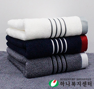 우산 타올 세트_CM 2단폰지바이어스+CM 포라인40 3P콤보세트, 수건, 타월